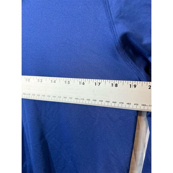 Cutter & Buck Blue Quarter-Zip Base Layer Pullover Long Sleeve S Outdoor Sports - Picture 6 of 8